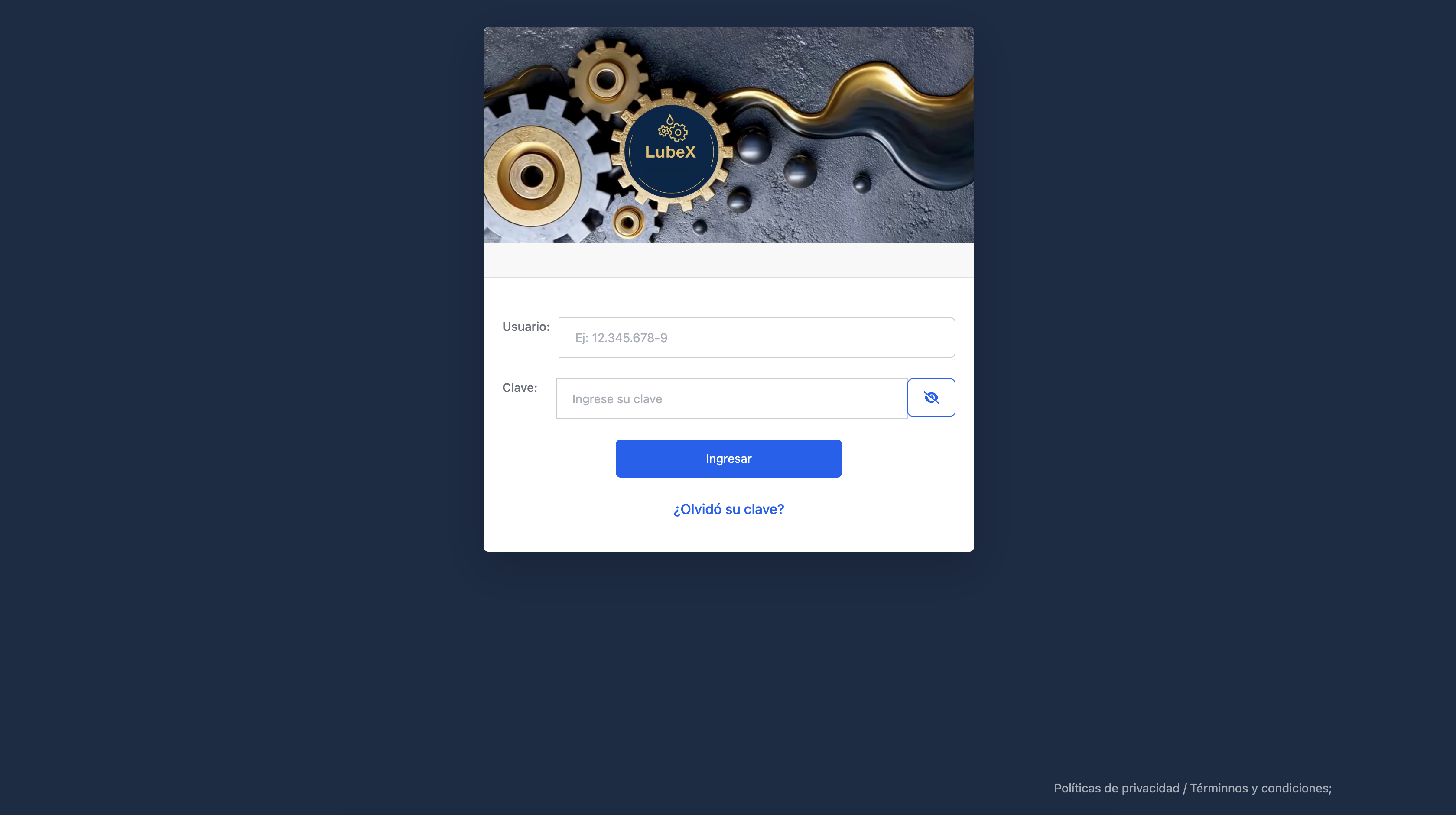 Vista real de otro proyecto web de RedLinux